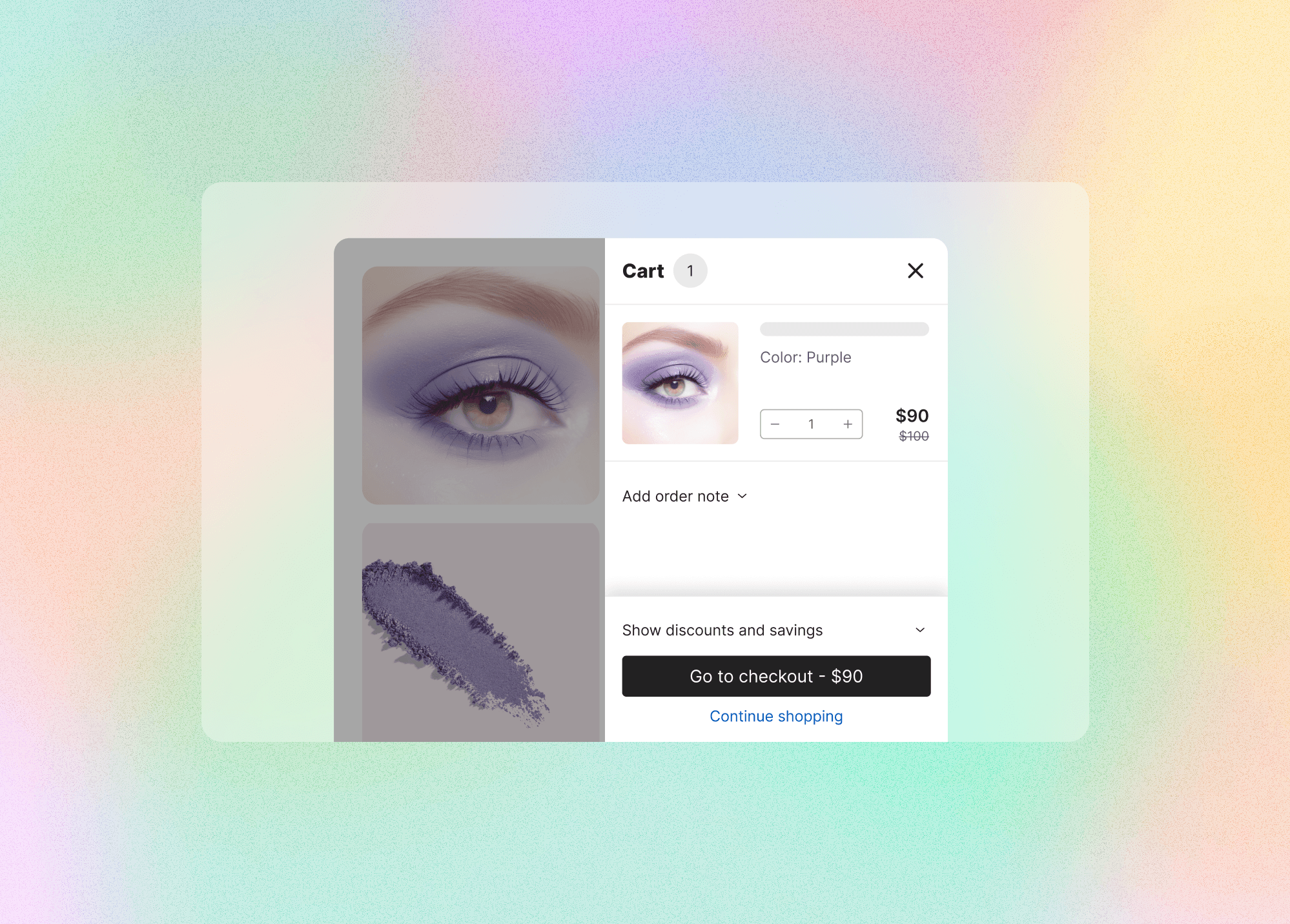 Cart Drawer – smoother, faster ecommerce UX